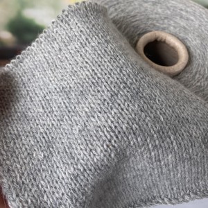  Пряжа беби як с беби альпакой G@G Filati #11582 Серый меланж 100г/700м