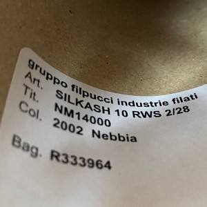 Пряжа меринос с кашемиром и шелком Filpucci Industrie filatii SILKASH #11925 Св. серый 1400м/100г