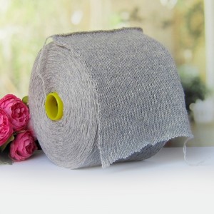   Пряжа 100% шерсть яка Filati Biagioli Modesto YAK #11827 Светлый серый меланж 100г/700м