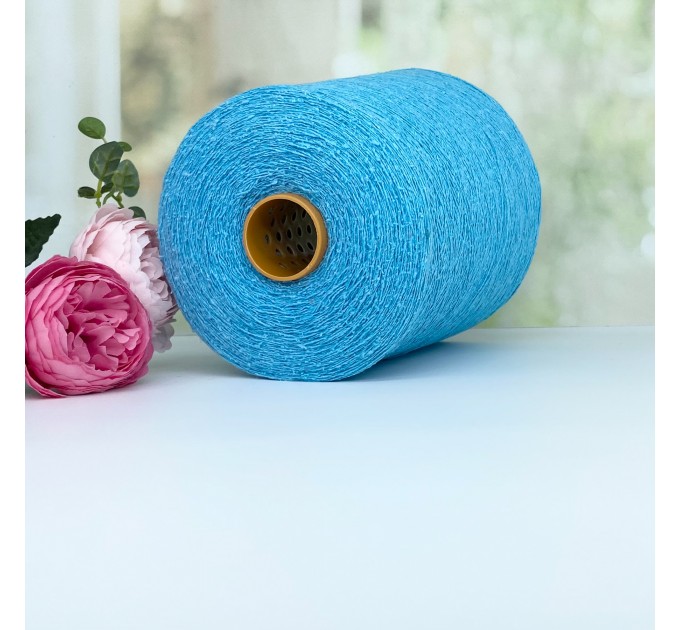 Пряжа буретный шелк с мериносом #10600 Лагуна 700м/100г