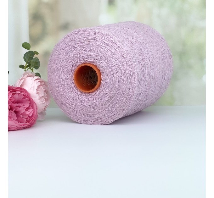 Пряжа буретный шелк с мериносом #10603 Светлая Роза Пале 700м/100г