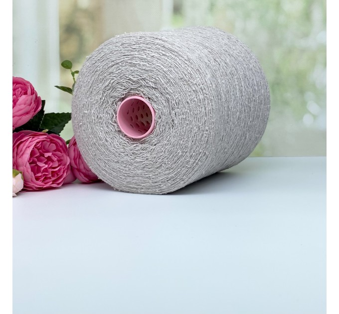 Пряжа буретный шелк с мериносом #10681 Св. бежевый 700м/100г