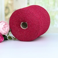 Пряжа меринос с кашемиром и вискозой New Mill Basic Silver #11241 Темный алый в серебре 100г/1320м 