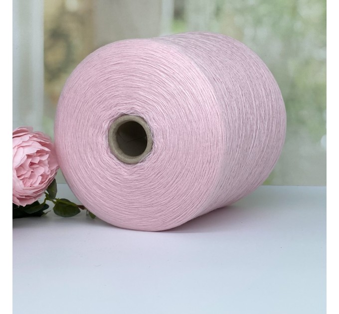 Пряжа мериносовая Sudwollegroup #11556 Молочный розовый 100г/1400м 