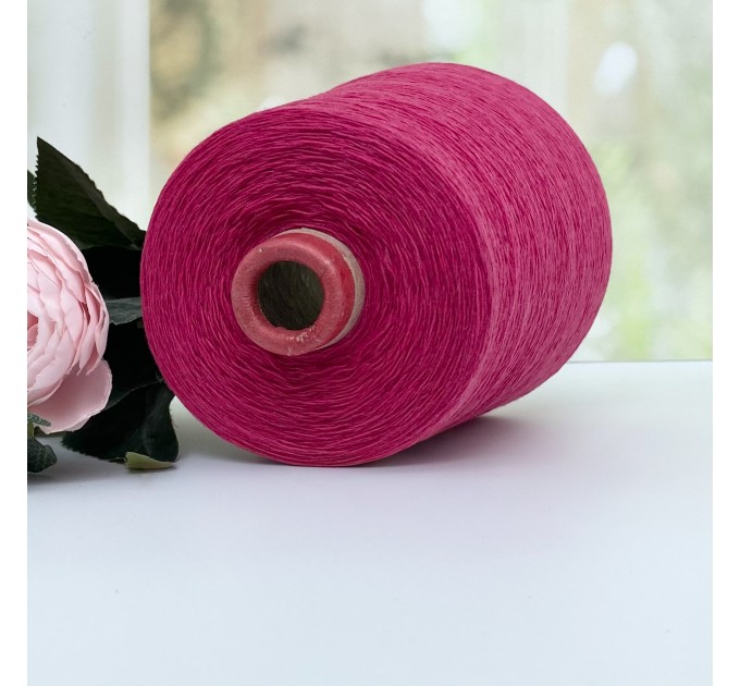 Пряжа мериносовая New Mill Supersoft #11567 Слегка разбеленная малина 100г/1500м  (ост. 360г)