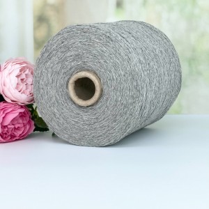  Пряжа беби як с беби альпакой G@G Filati #11582 Серый меланж 100г/700м