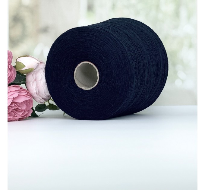 Пряжа кашемир с мериносом Filati Biagioli Modesto Cash 30 #116341 Темный синий 100г/1300м (ост. 158г)