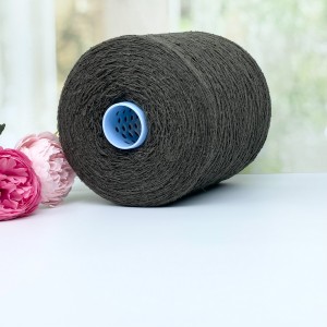 Пряжа буретный шелк с мериносом #10713 Хаки  700м/100г