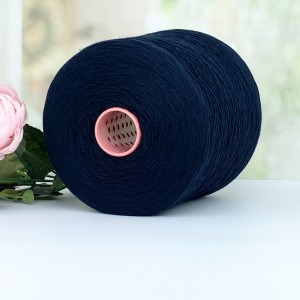 Пряжа кашемир с мериносом Filati Biagioli Modesto Cash 30 #11724 Темный синий 100г/1300м (ост. 225г)