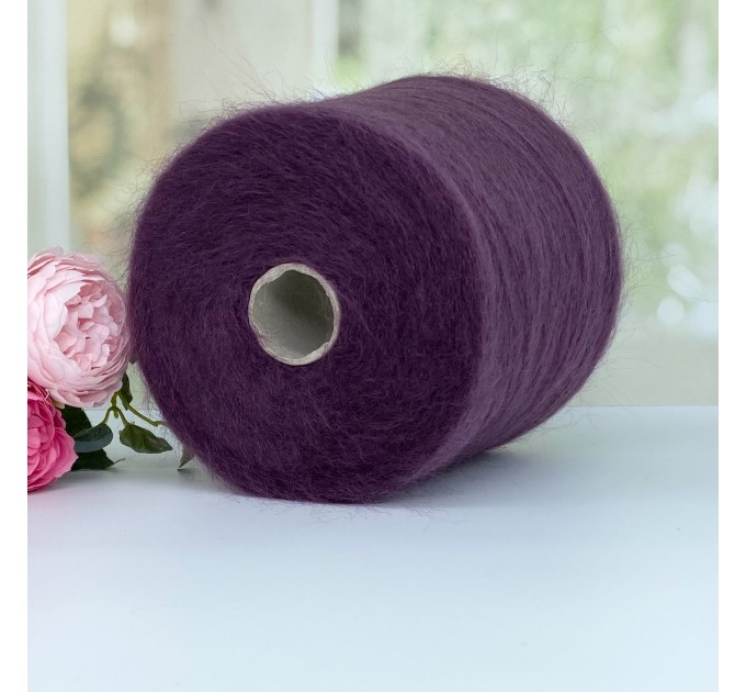 Пряжа кид мохер Lineapiu Filclass Kalimba #11749 Баклажан 100г/1000м