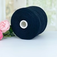   Пряжа кашемир с мериносом Luxury Selection by Ri.Go #11798 Глубокий черный 700м/100г