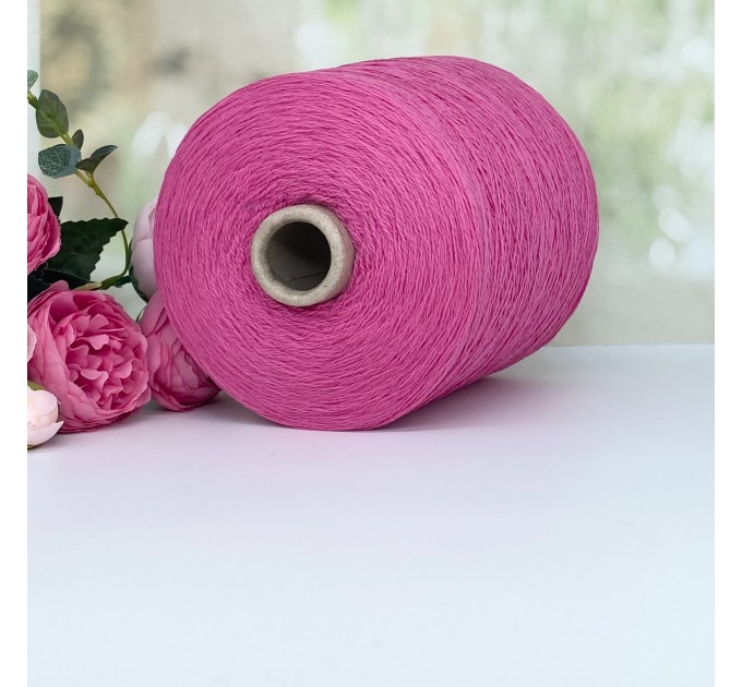 Пряжа 100% кашемир Filcom Virginia #11865 Розовый с легким оттенком фуксии 100г/650м