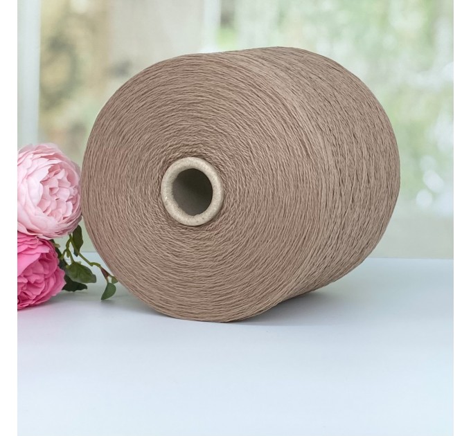 Пряжа 100% кашемир Filcom Virginia #11867 Бежево-коричневый 100г/650м