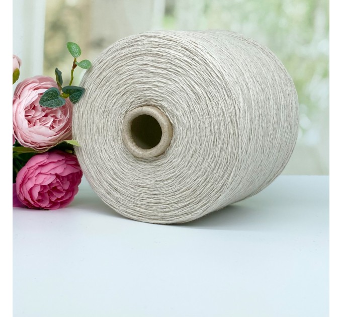   Пряжа кашемир с мериносом  Profilo Setanta 30 #11901 Св. серовато-бежевый (овсянка) 100г/750м (ост. 345г)