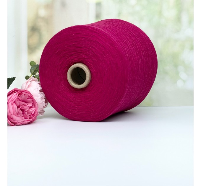   Пряжа кашемир с мериносом Millefili #11968 Сочная темная малина с капелькой фуксии 100г/1300м