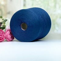 Пряжа 100% шелк Shappe Manifattura Sesia #11977 Синий 100г/3000м Пряжа 100% шелк Shappe Manifattura Sesia #11977 Синий 100г/3000м