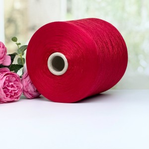  Пряжа 100% шелк Loro Piana Exodus #11979 Сочный красный с золотистым блеском 100г/2500м 