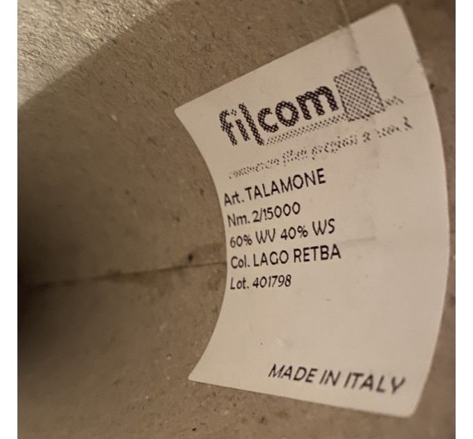 Пряжа кашемир-40 с мериносом  Filcom Talamone #11972 Розовый меланж 750м/100г